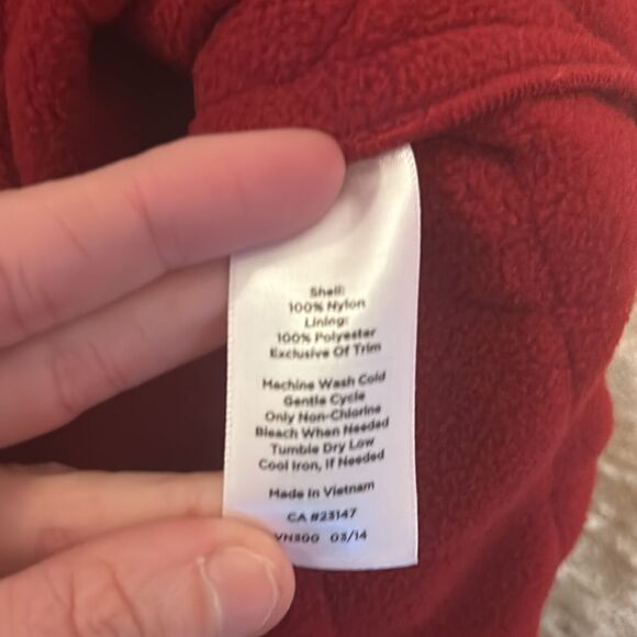 NWT Talbots Fitted Quilted Fleece Lined Vest size Sp - Picture 5 of 6